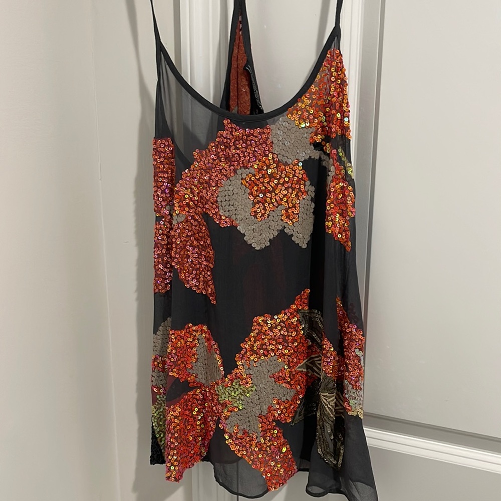 All Saints beaded tank